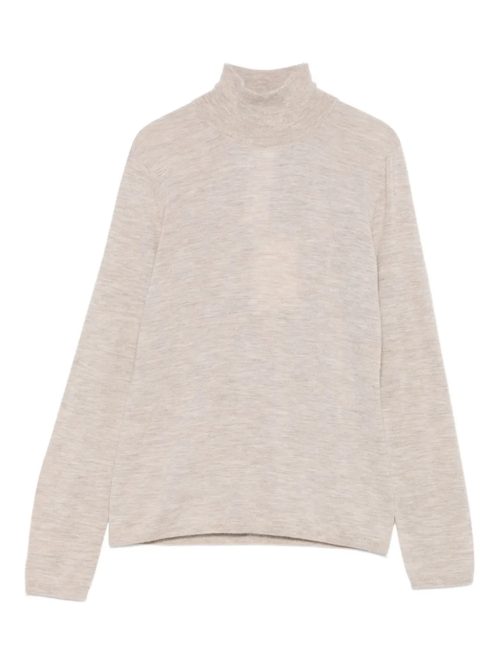 Max Mara Meana Roll-neck Sweater In Brown
