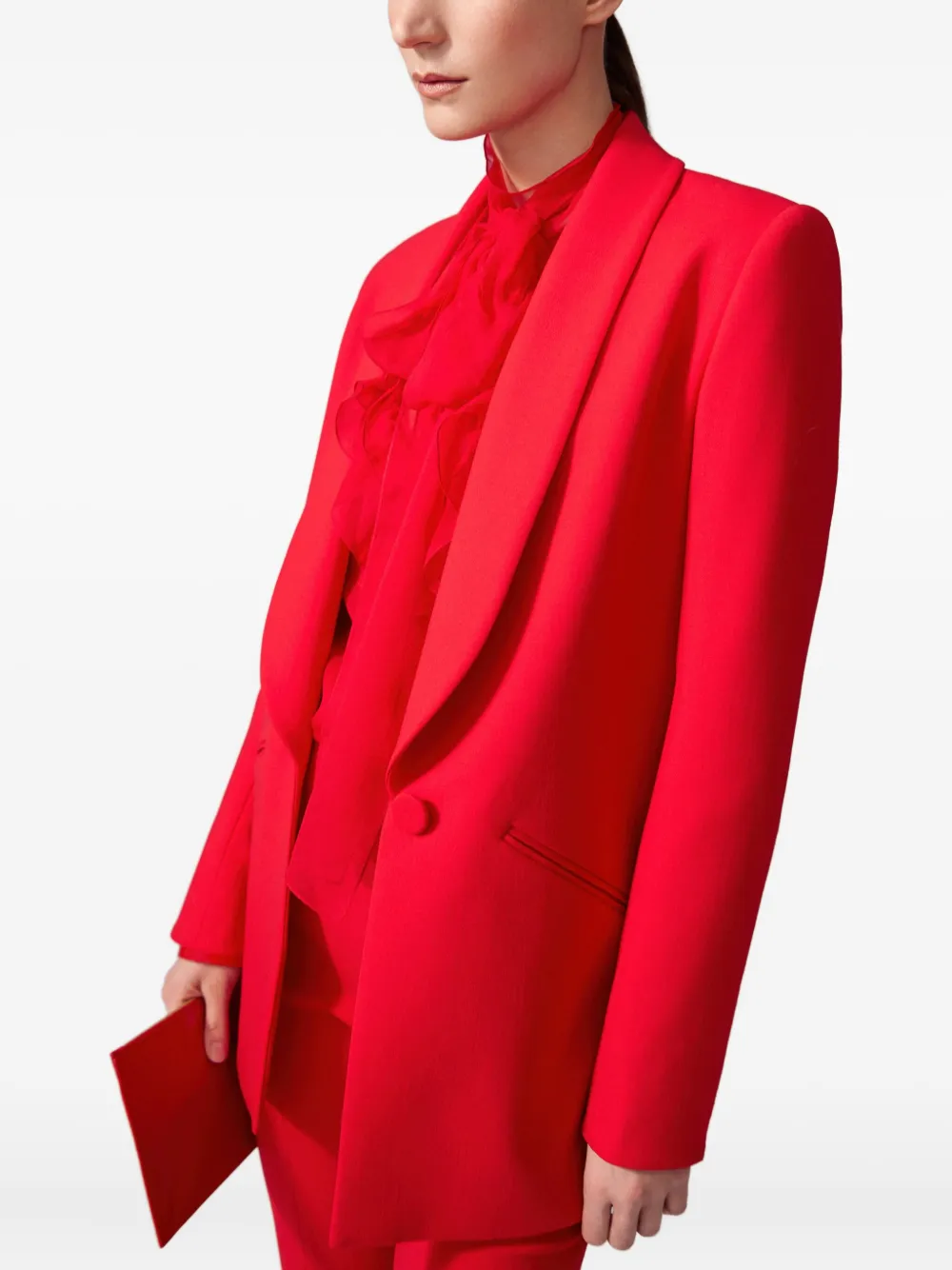Carolina Herrera Emilie broek Rood