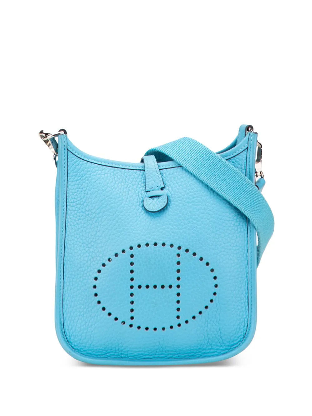 Hermès Pre-Owned 2021 クレマンス エヴリン TPM 16 ショルダーバッグ - ブルー Hermès Pre-Owned 2021 クレマンス エヴリン TPM 16 ショルダーバッグ - ブルー