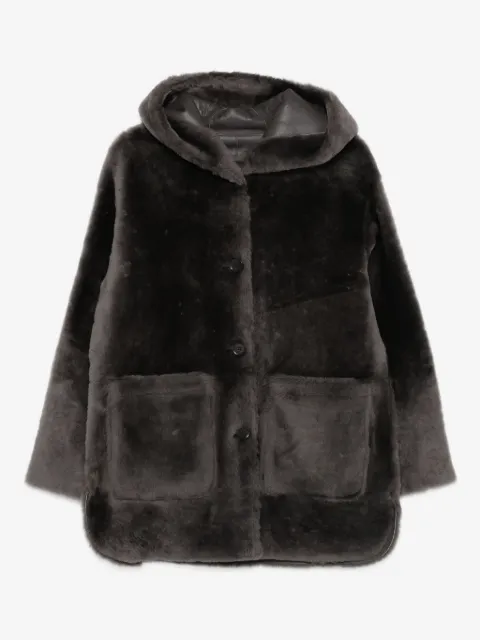 Arma hooded patch-pocket jacket