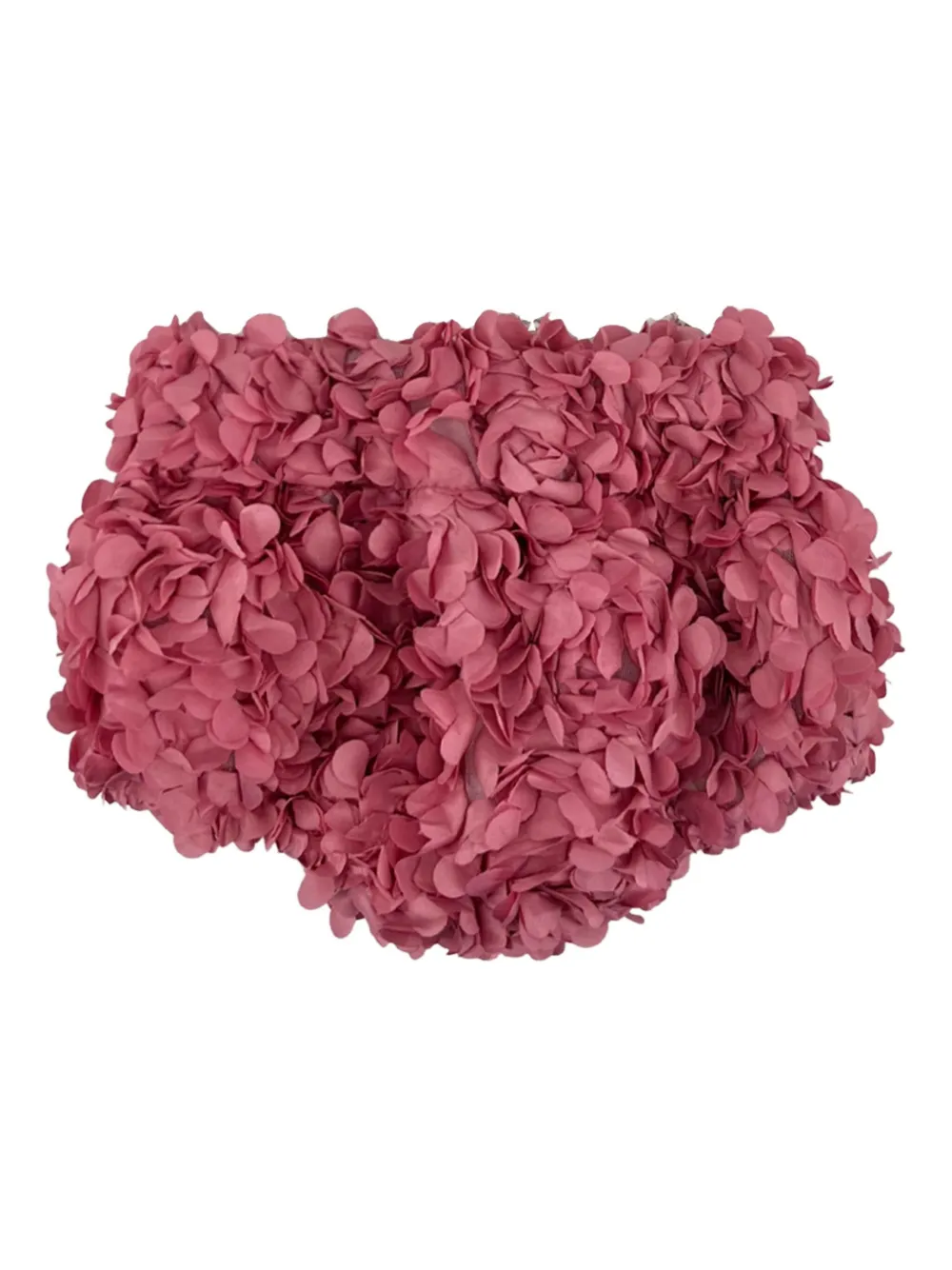 La Stupenderia Romperset verfraaid met bloemblaadjes en bloemenprint Wit