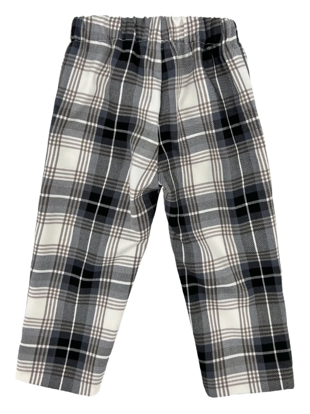 La Stupenderia plaid-pattern trousers | Boys Casual Trousers | Image 2