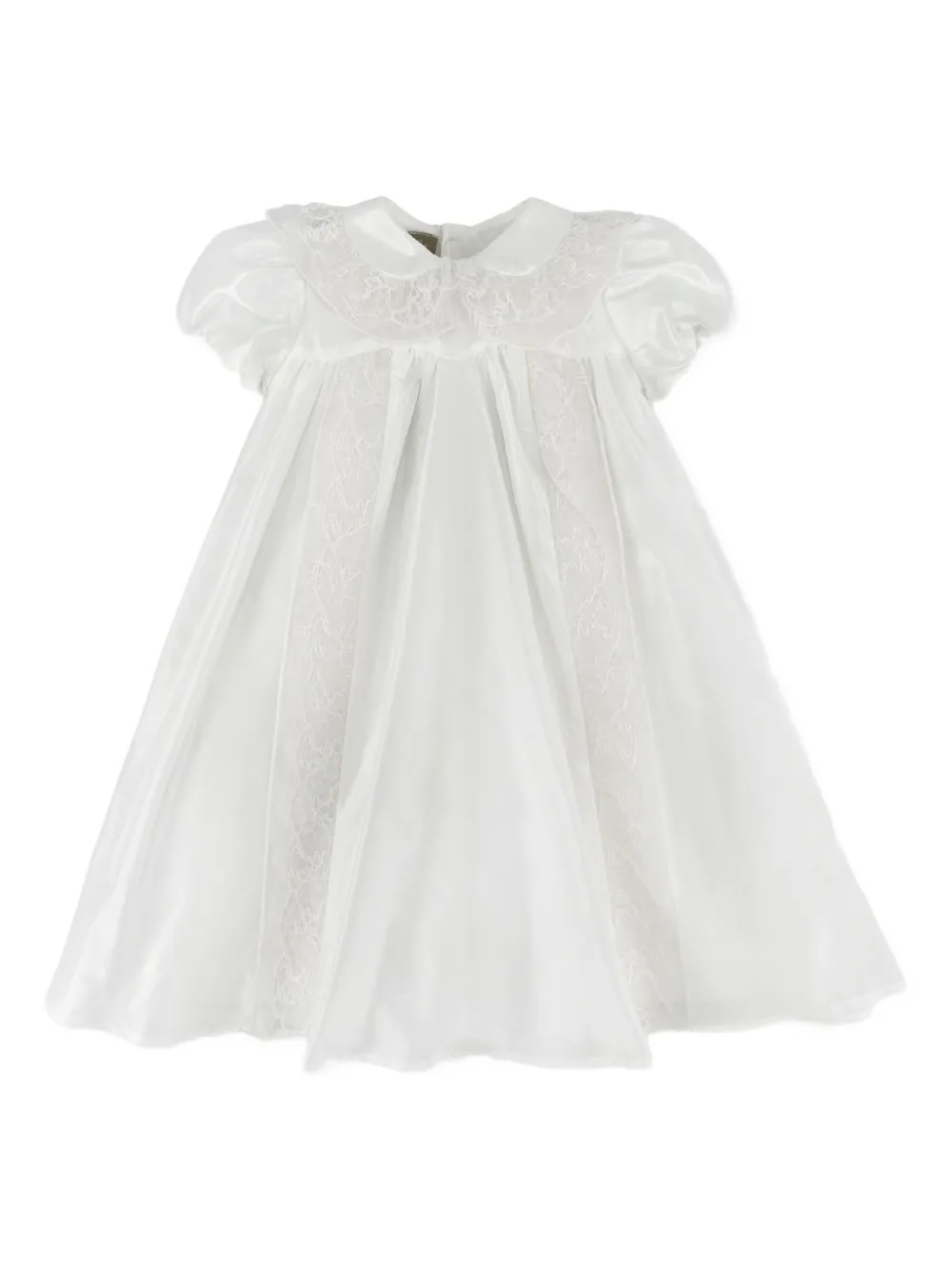 La Stupenderia Lucilla lace-trim dress - Bianco