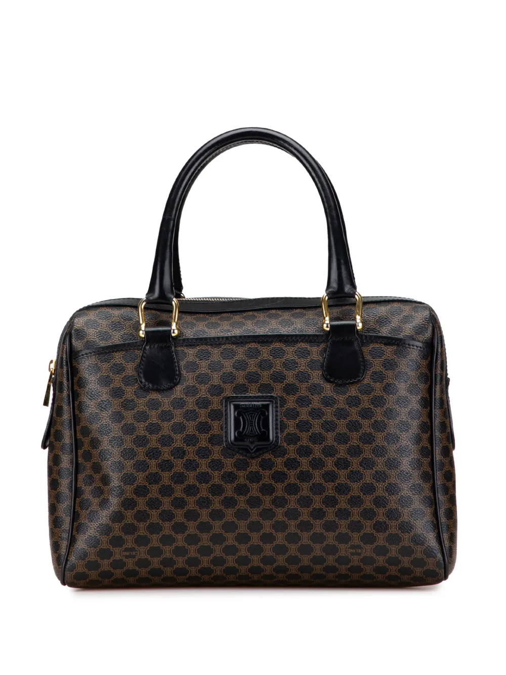 Celine Pre-Owned 1997 Macadam Coated Canvas handbag | Brown | Image 1