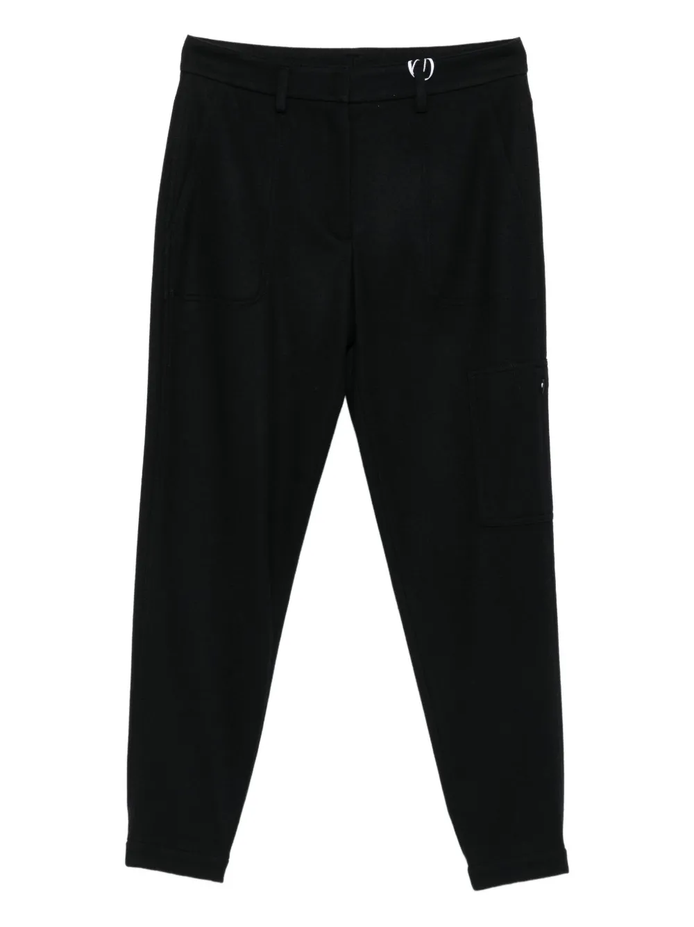 Akris Punto Belt-loop Trousers In Black