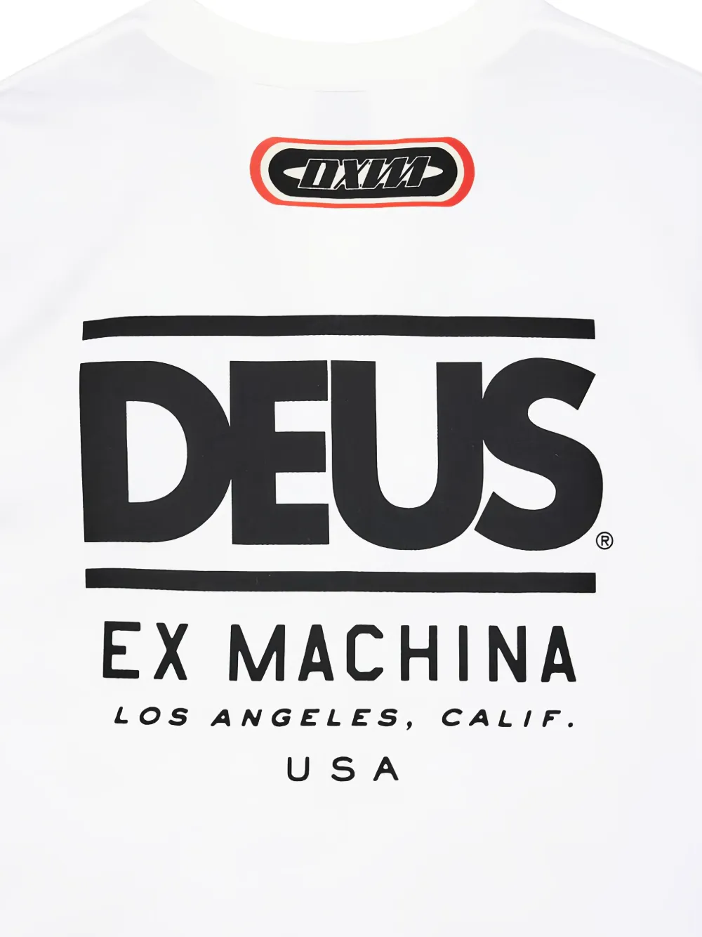 Deus Ex Machina Holeshot Team T-shirt In White