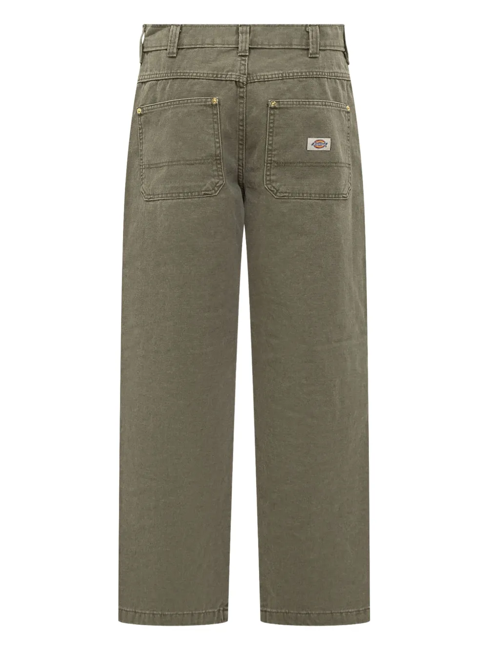 DICKIES Trucker jeans met dubbele knie Groen