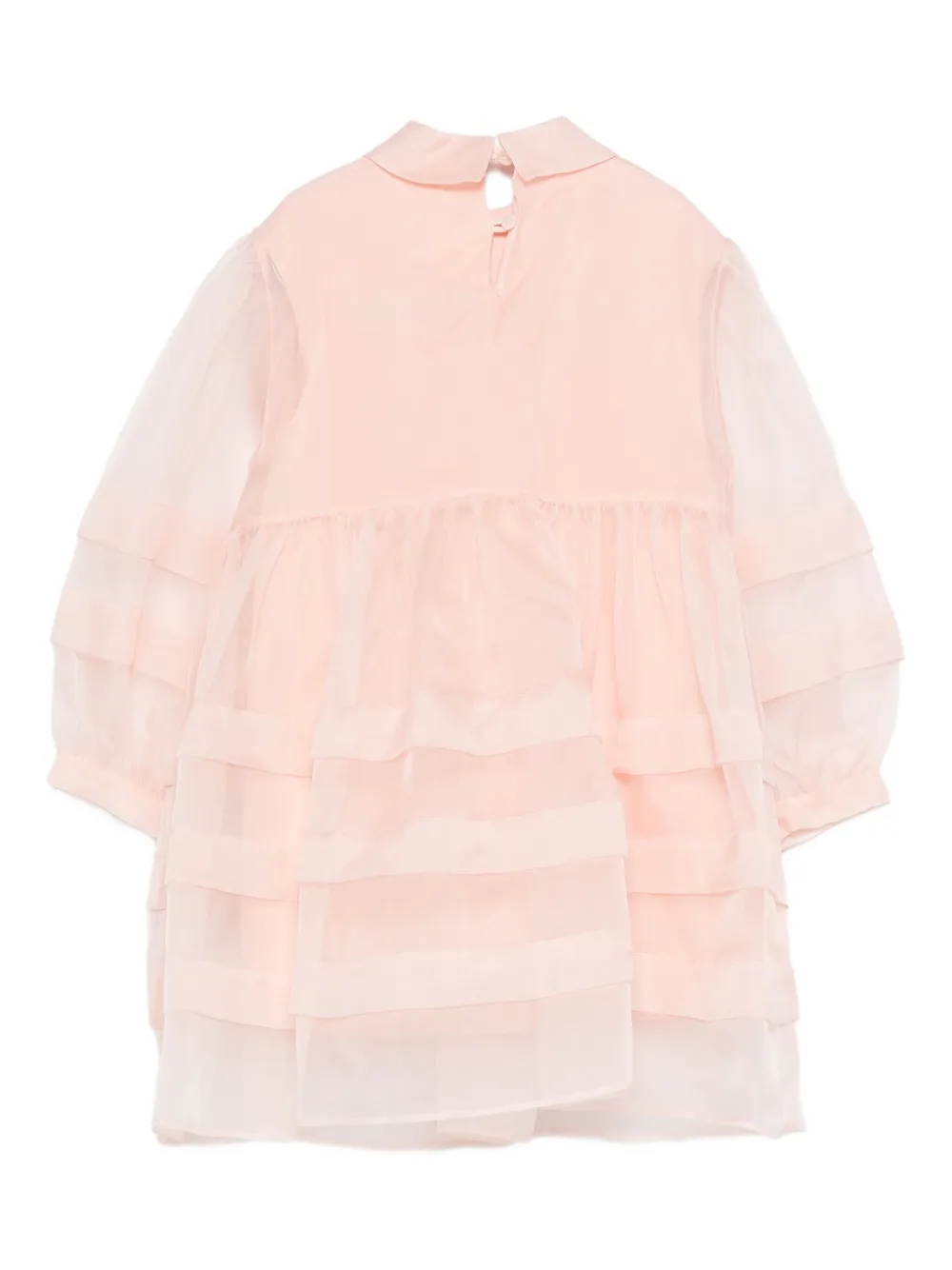 Simonetta Silk Dress In Pink