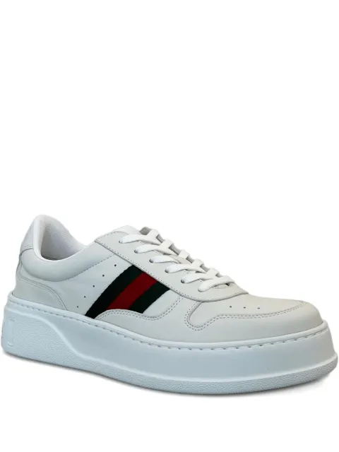 Gucci striped chunky sneakers