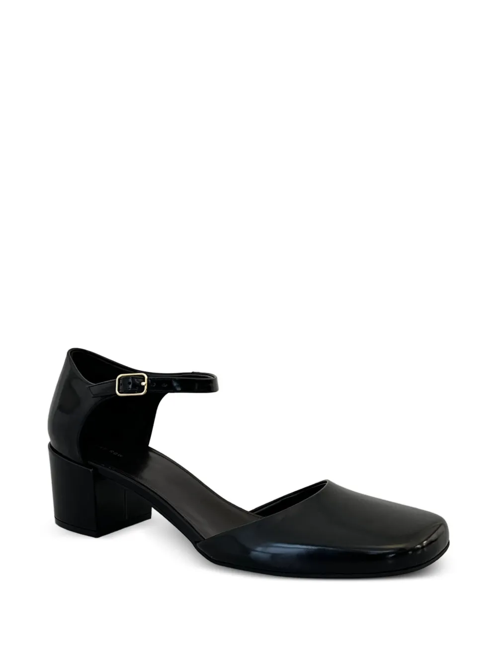 The Row Penelope Ankle-strap Pumps In Black