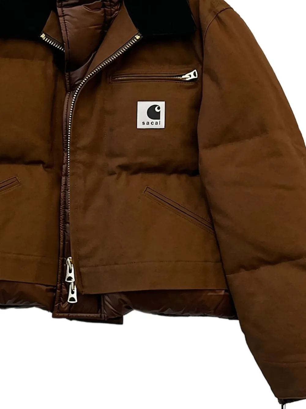 sacai x Carhartt WIP collared puffer jacket | Down Jackets | Image 2