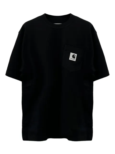 sacai x  Carhartt WIP pocket-detail T-shirt