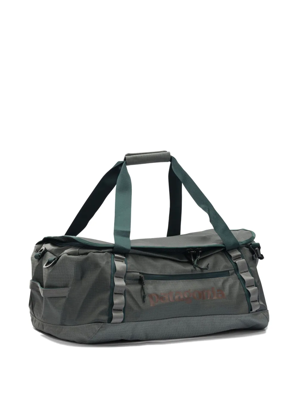 Patagonia Black Hole 55l Zip-up Duffle Bag In Gray