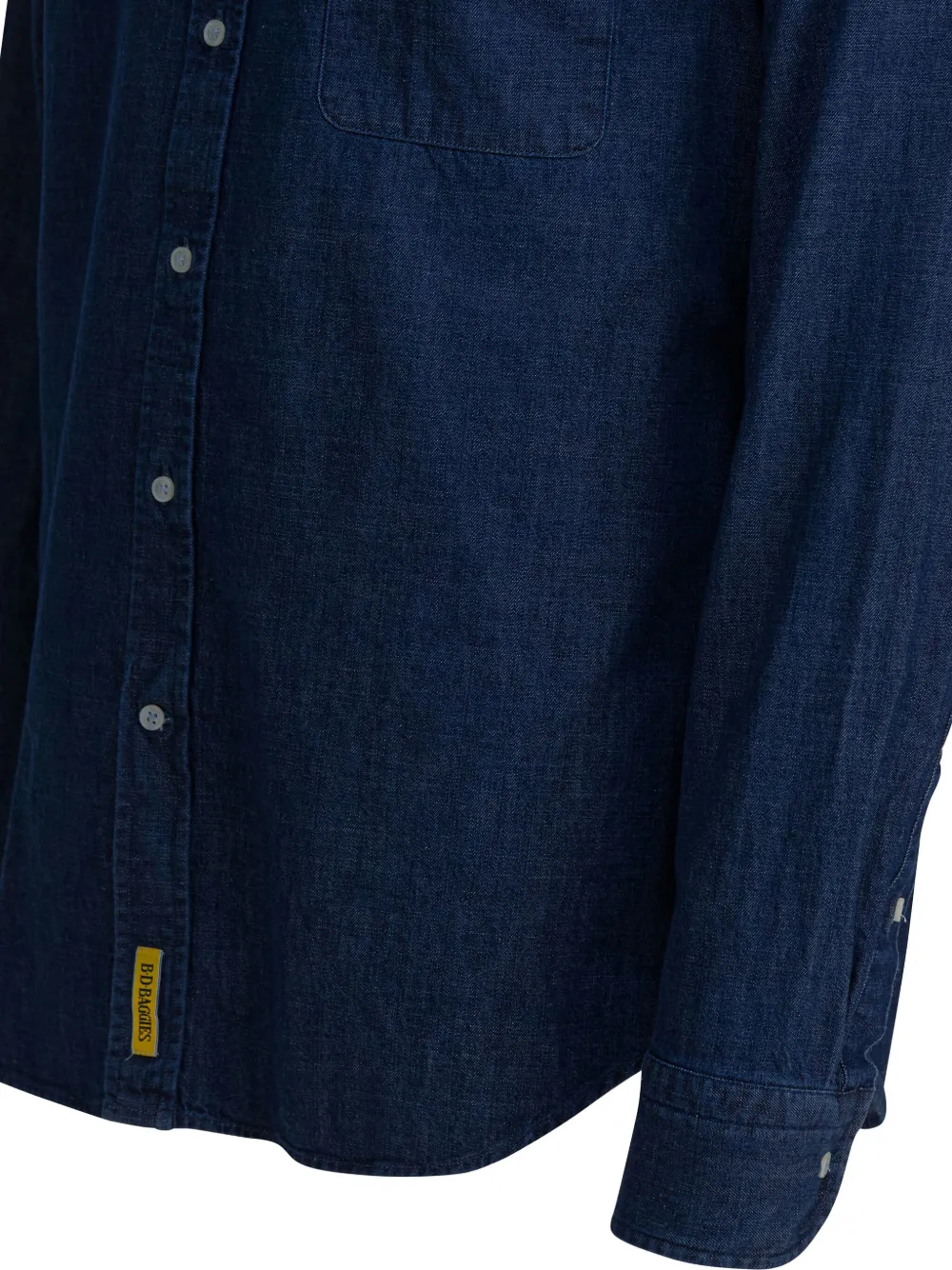 B.D. Baggies Overhemd met zak met knopen Blauw
