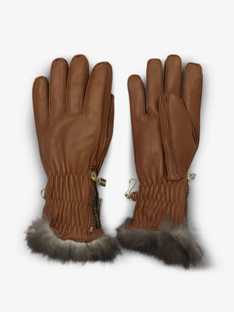 Restelli leather gloves