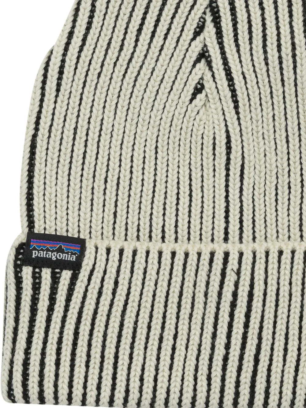 Patagonia Striped Beanie In Gray