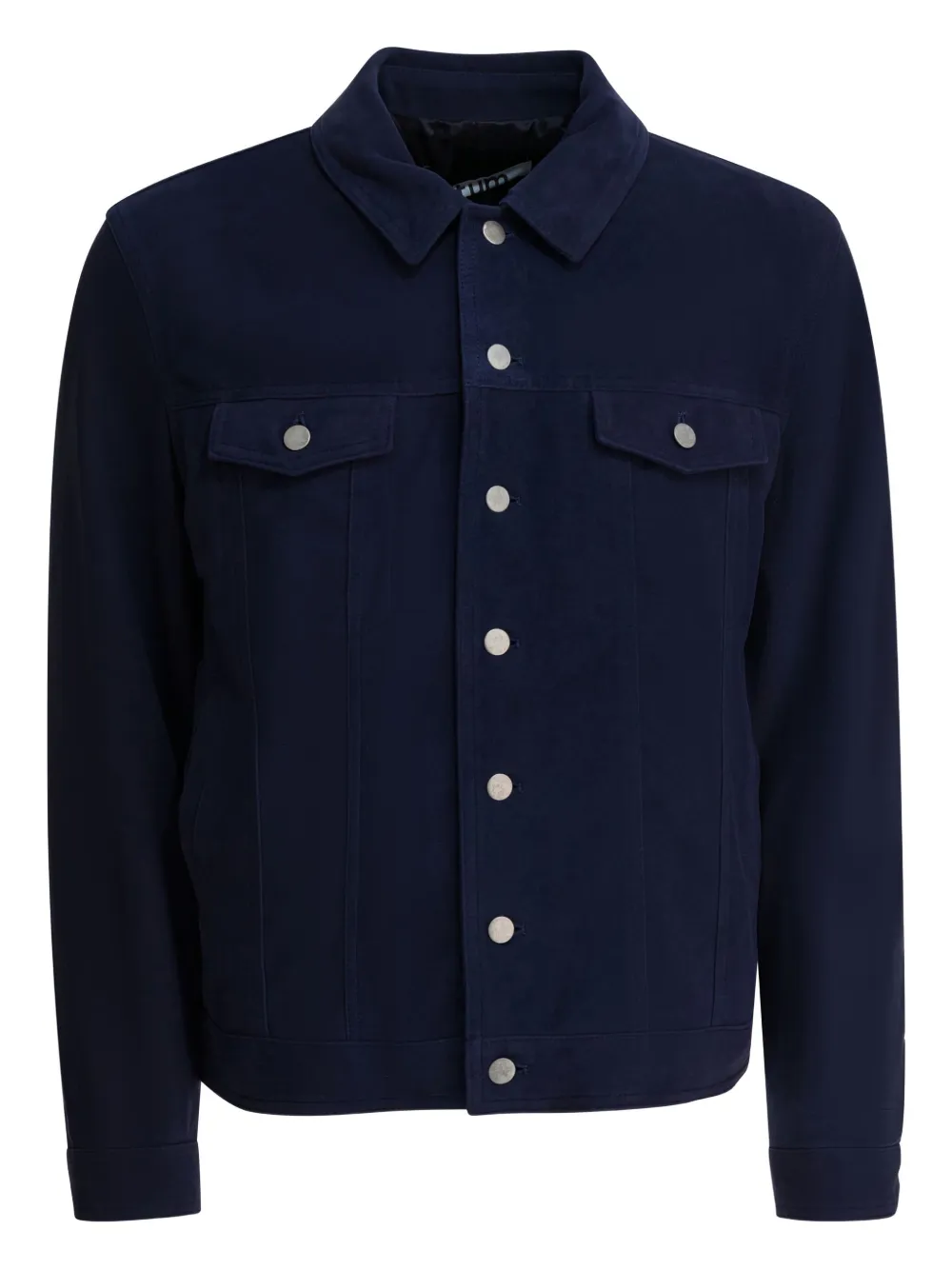ALTUM suede buttoned jacket | Blue | Image 1