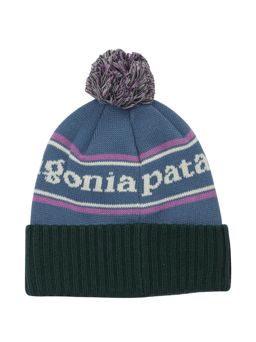 Patagonia logo beanie - Blauw