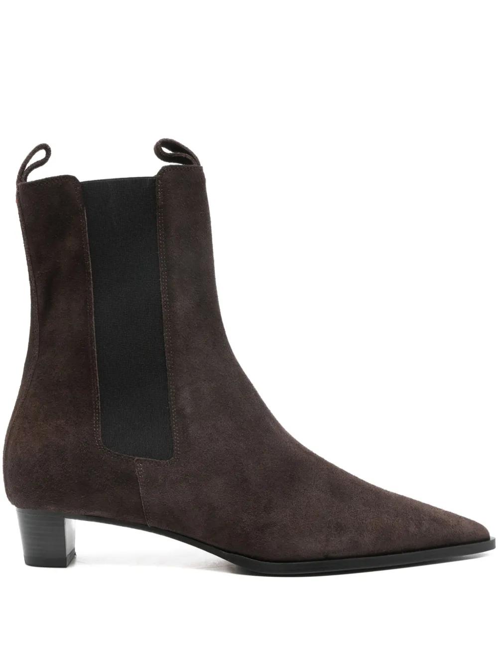 Aeyde Kiki suede Chelsea boots Bruin