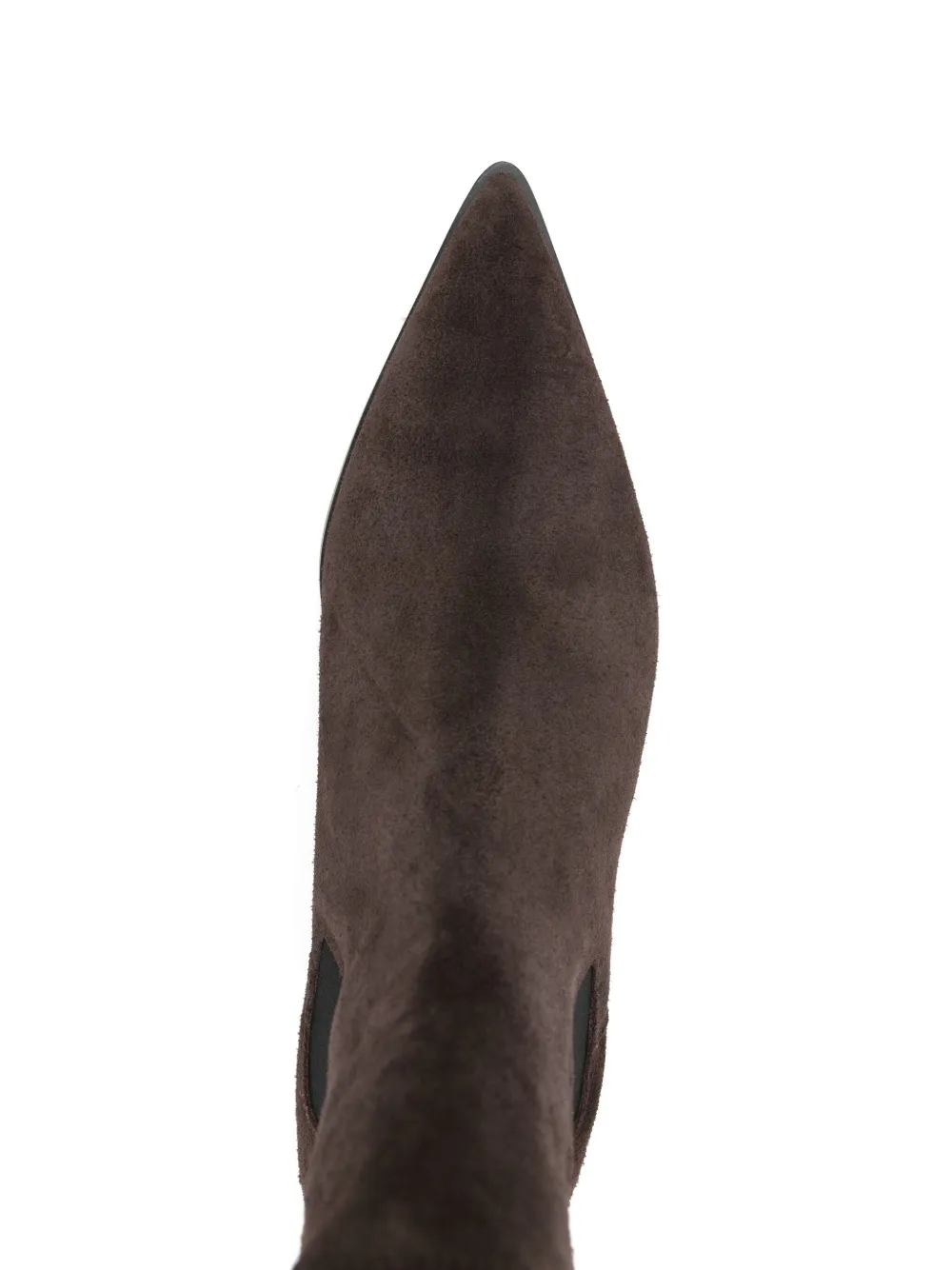 Aeyde Kiki suede Chelsea boots Bruin