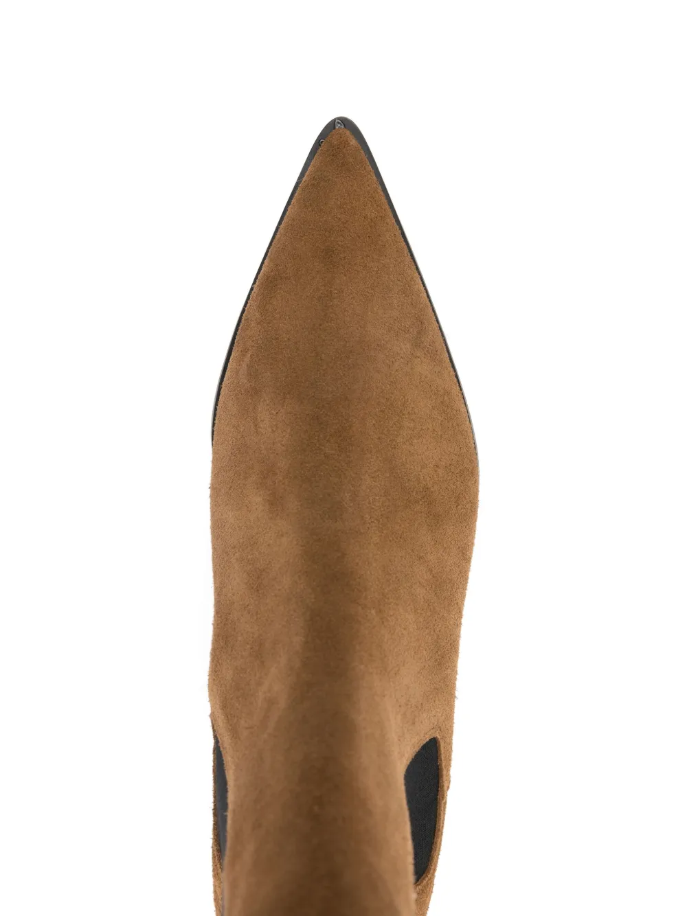 Aeyde 30mm Kiki suede Chelsea boots Bruin