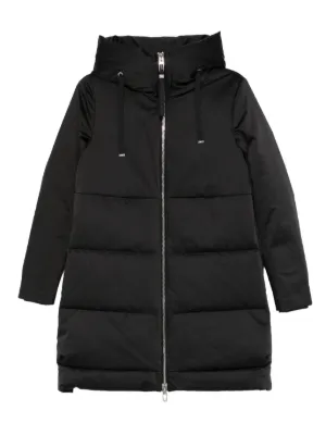 Emporio Armani リバーシブル キルティングコート | ブラック