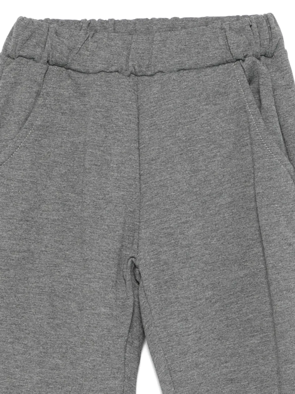 Lalalù Logo-patch Tracksuit In Gray