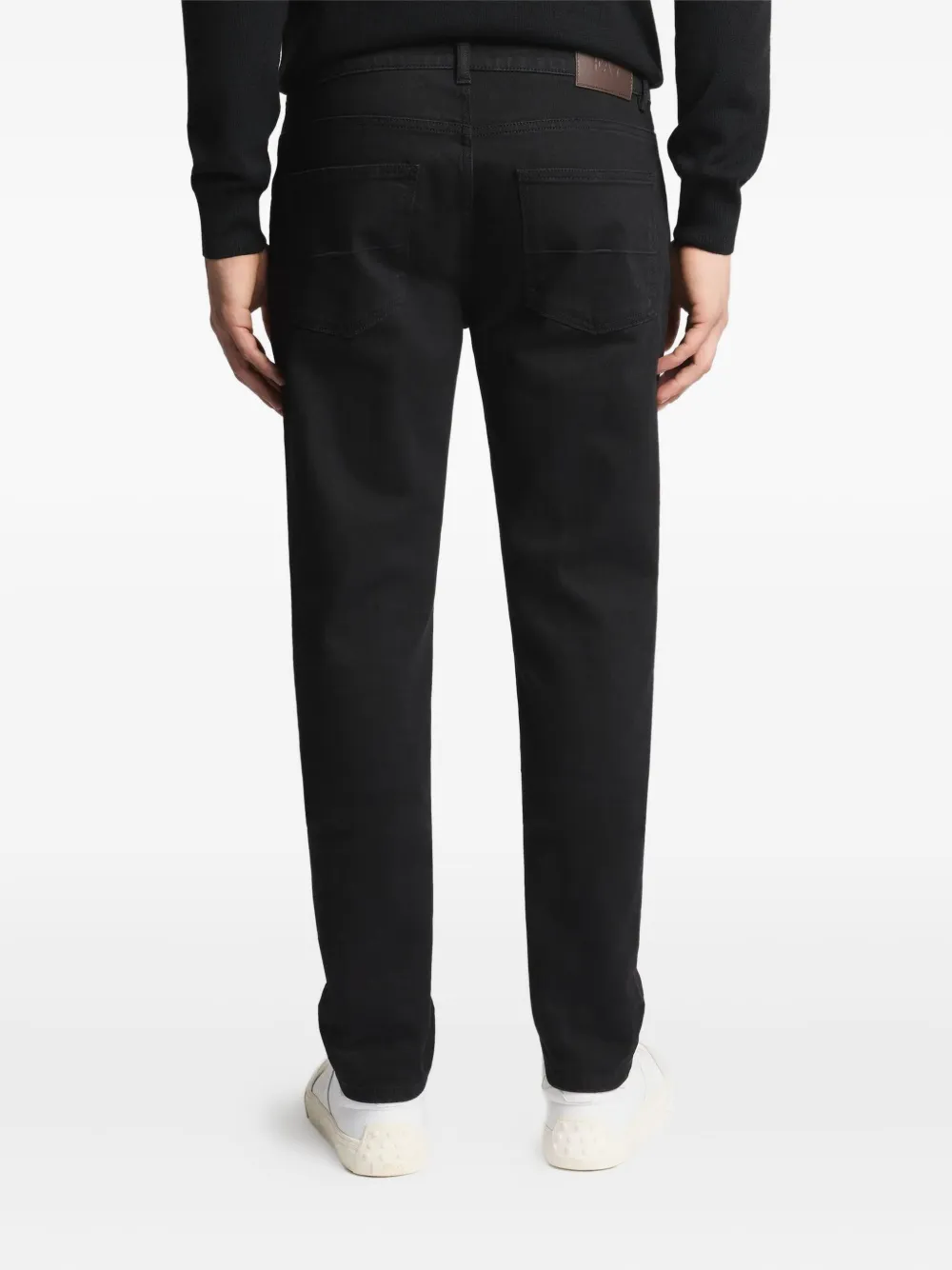 Fay Five-pocket Jeans In Black