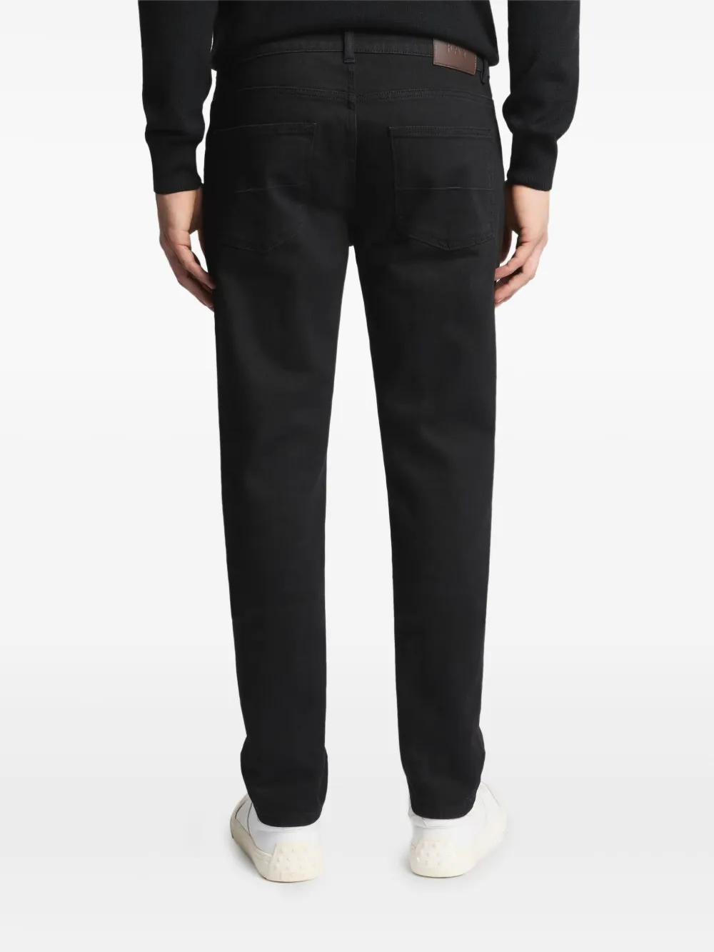 Fay Jeans met vijf zakken Zwart