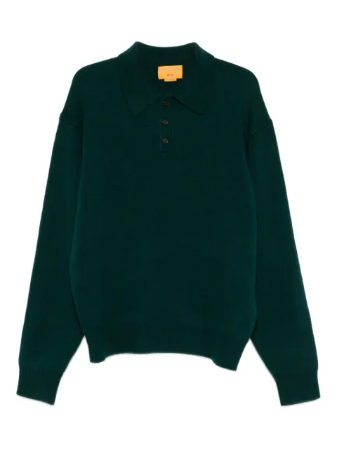 Guest In Residence button-fastening polo shirt