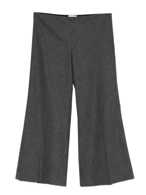 KHAITE flared cropped trousers