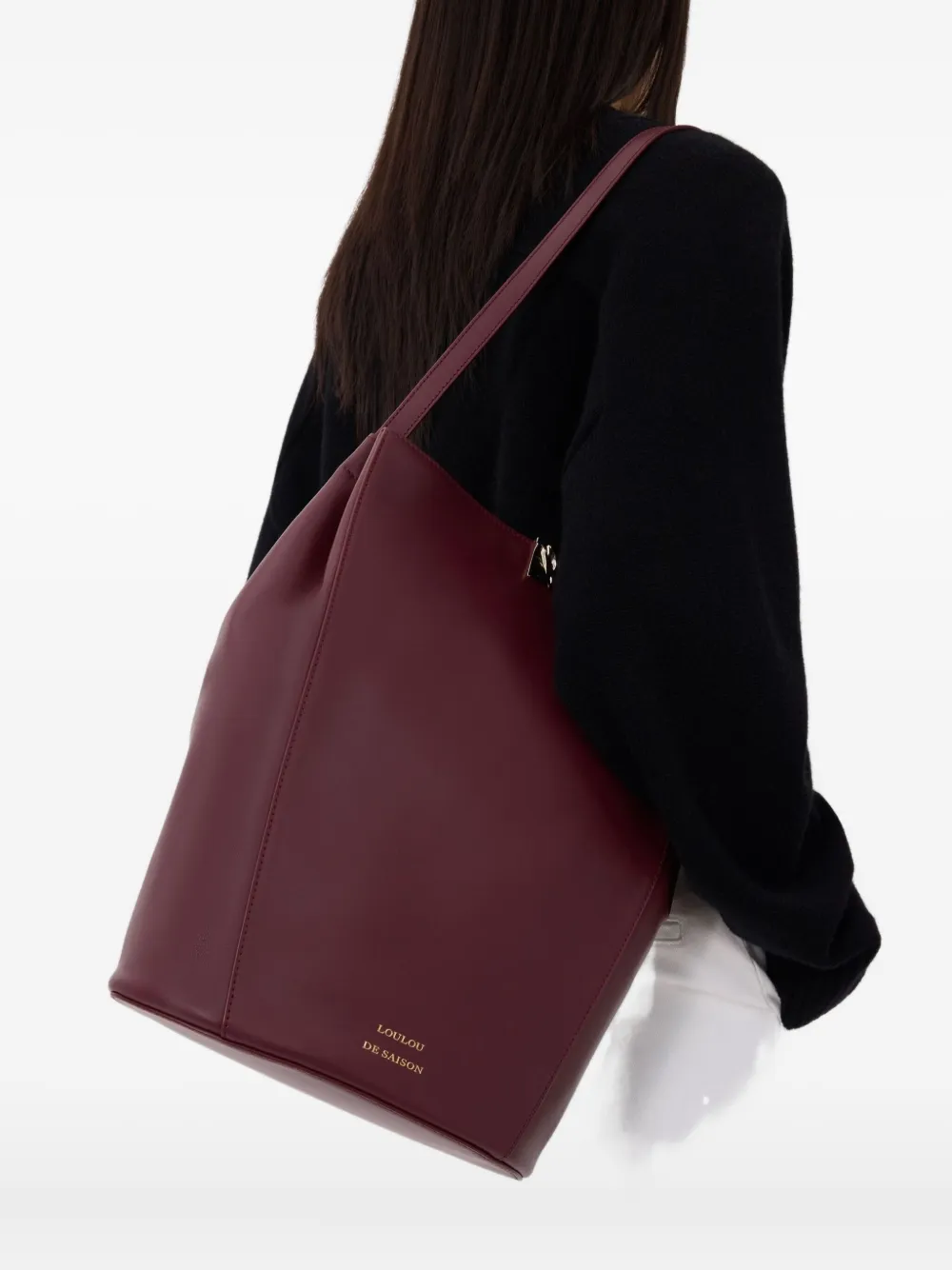 LouLou de Saison Daya leather bucket bag | Image 2