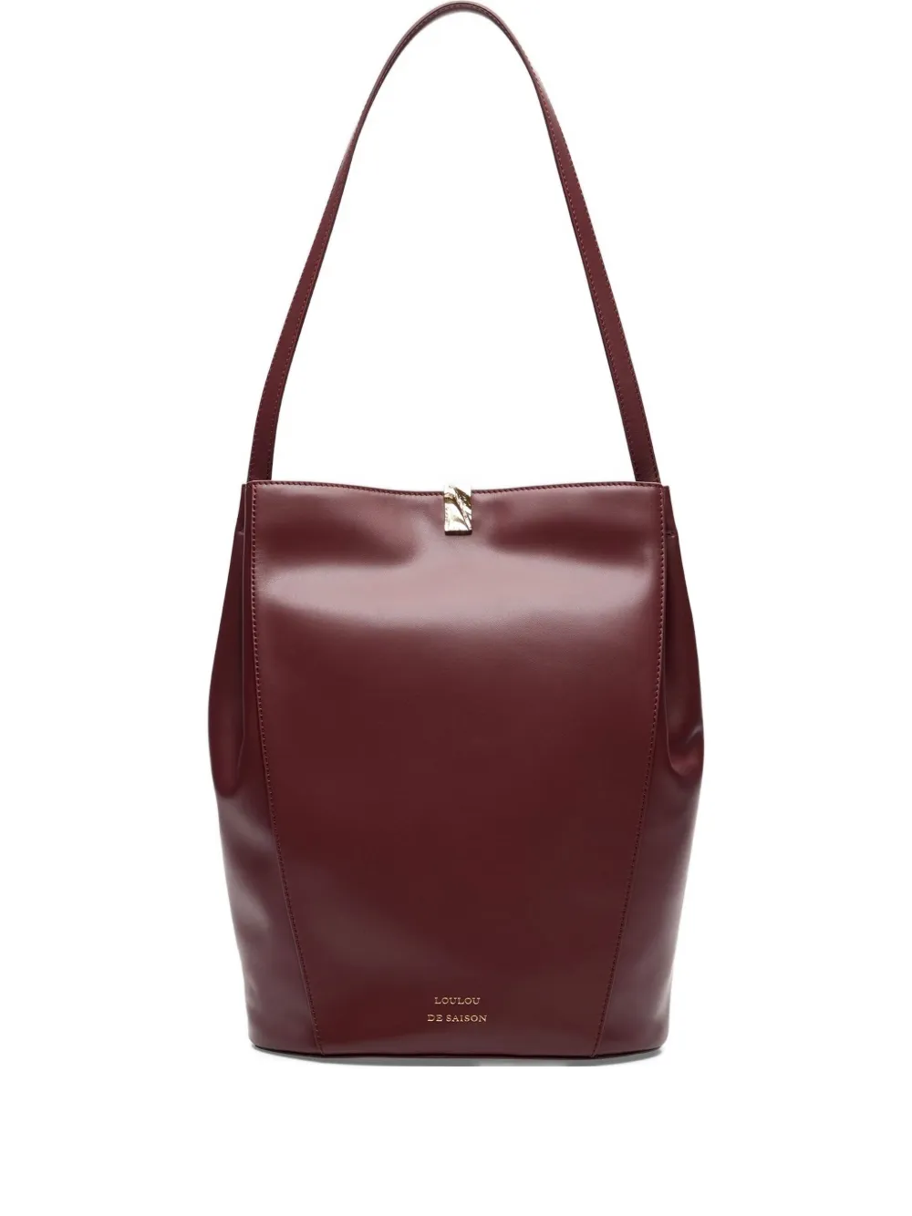 LouLou de Saison Daya leather bucket bag | Red | Image 1