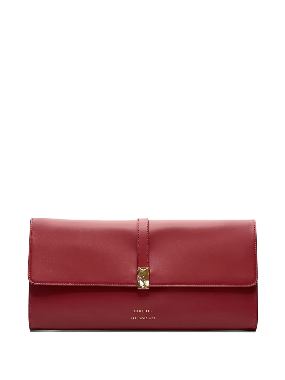 LouLou de Saison Elmer leather clutch | Red | Image 1