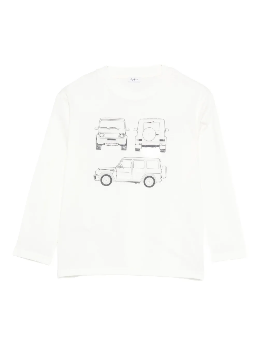 Il Gufo camiseta con estampado gráfico | blanco | Image 1