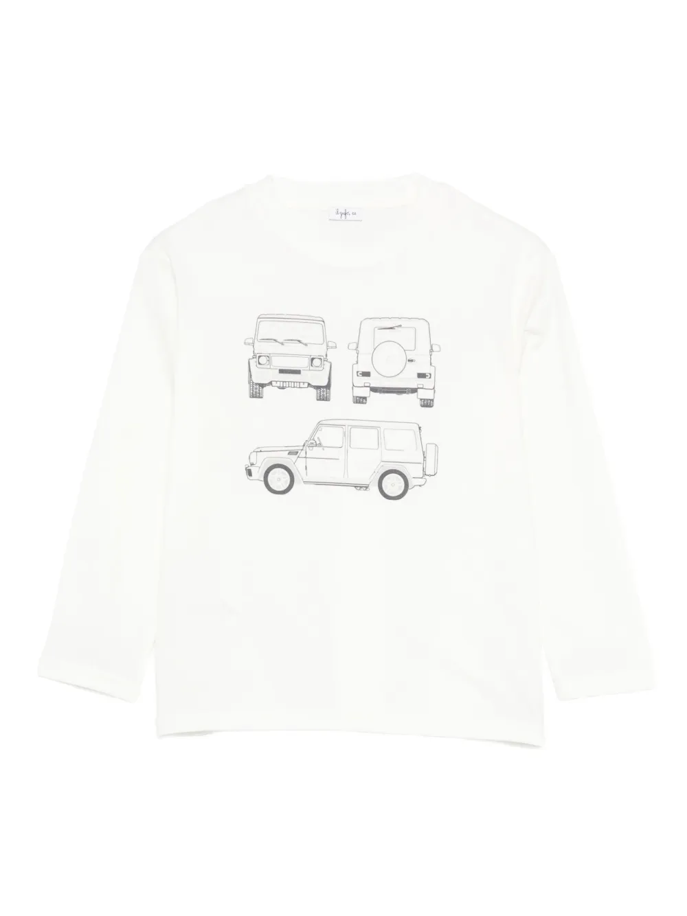 Il Gufo playera con estampado gráfico | blanco | Image 1