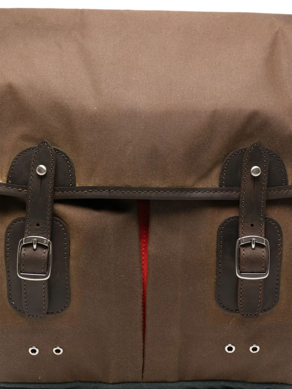 Barbour Schoudertas met gespdetail Bruin