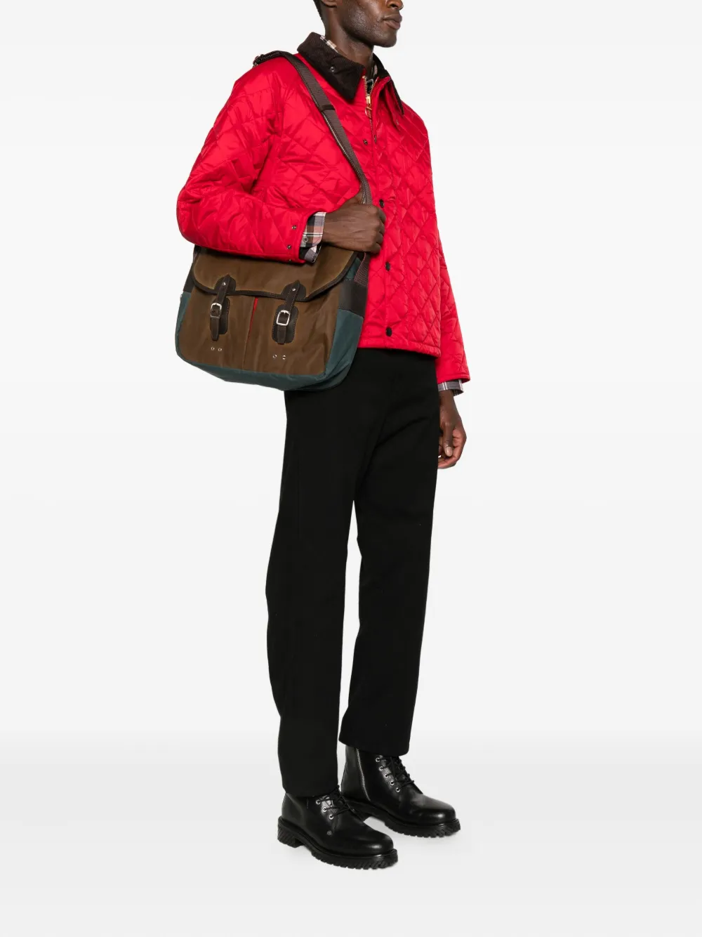 Barbour buckle-detail shoulder bag | Men | Image 2