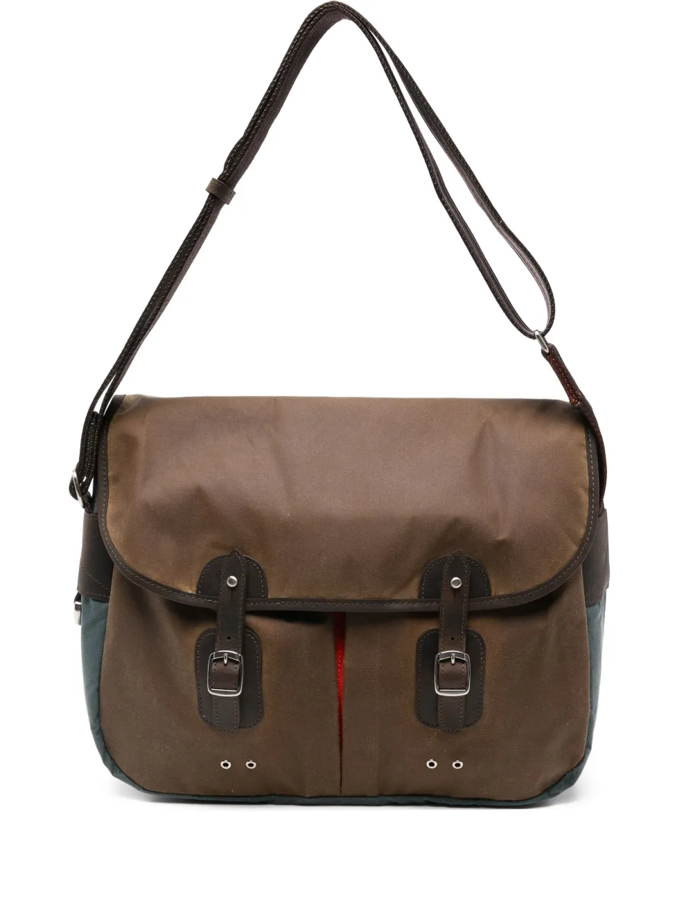 Barbour buckle-detail shoulder bag | Brown | Image 1