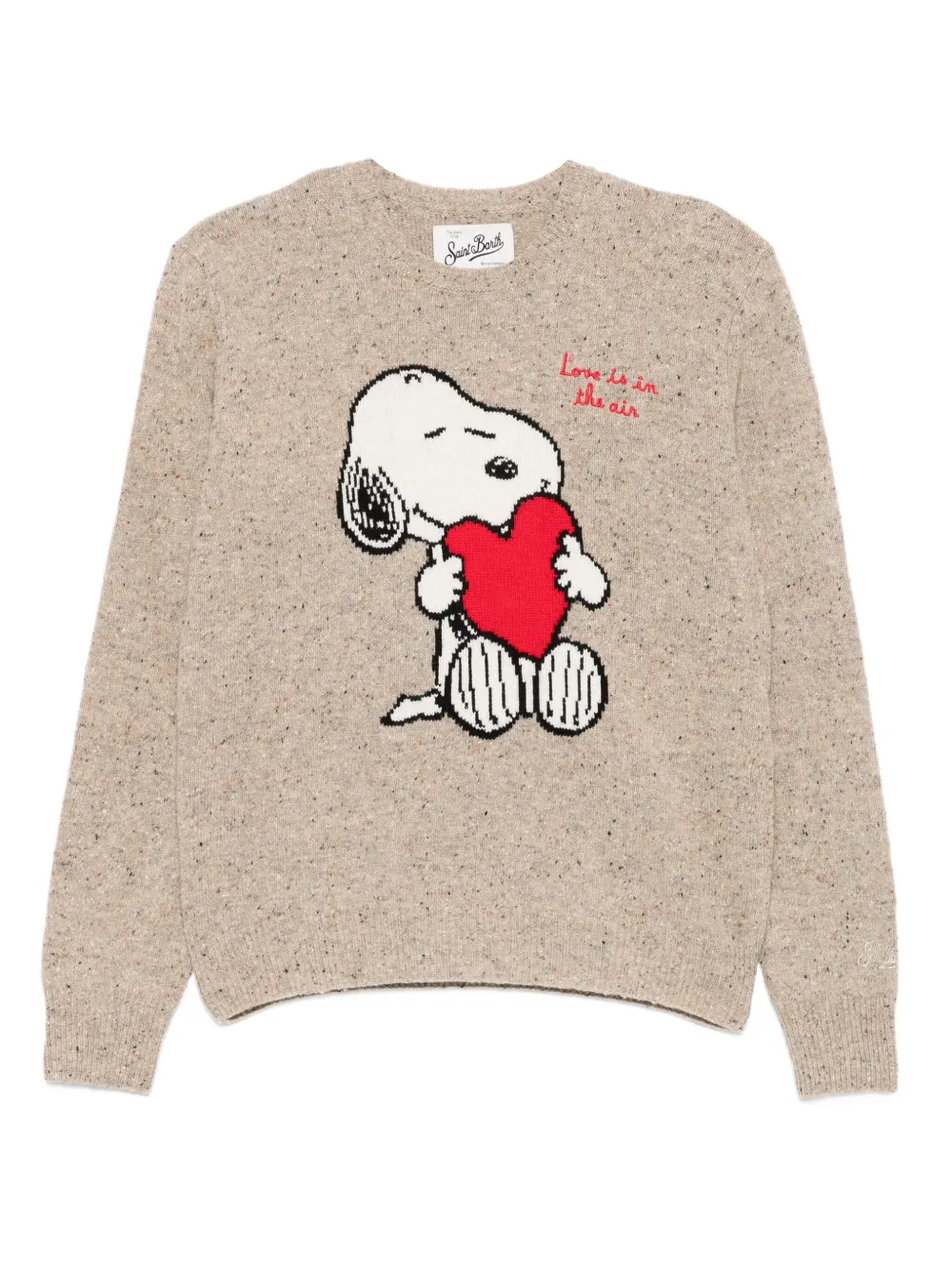 MC2 Saint Barth x Peanuts New Queen jumper | Neutrals | Image 1