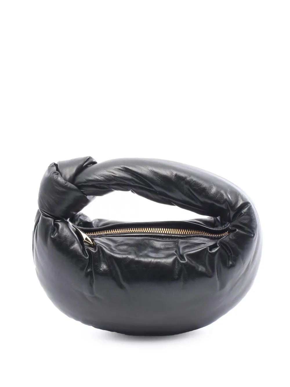 Bottega Veneta Pre-Owned 2012-2025 Mini Nappa Puffy Jodie hobo bag - Nero