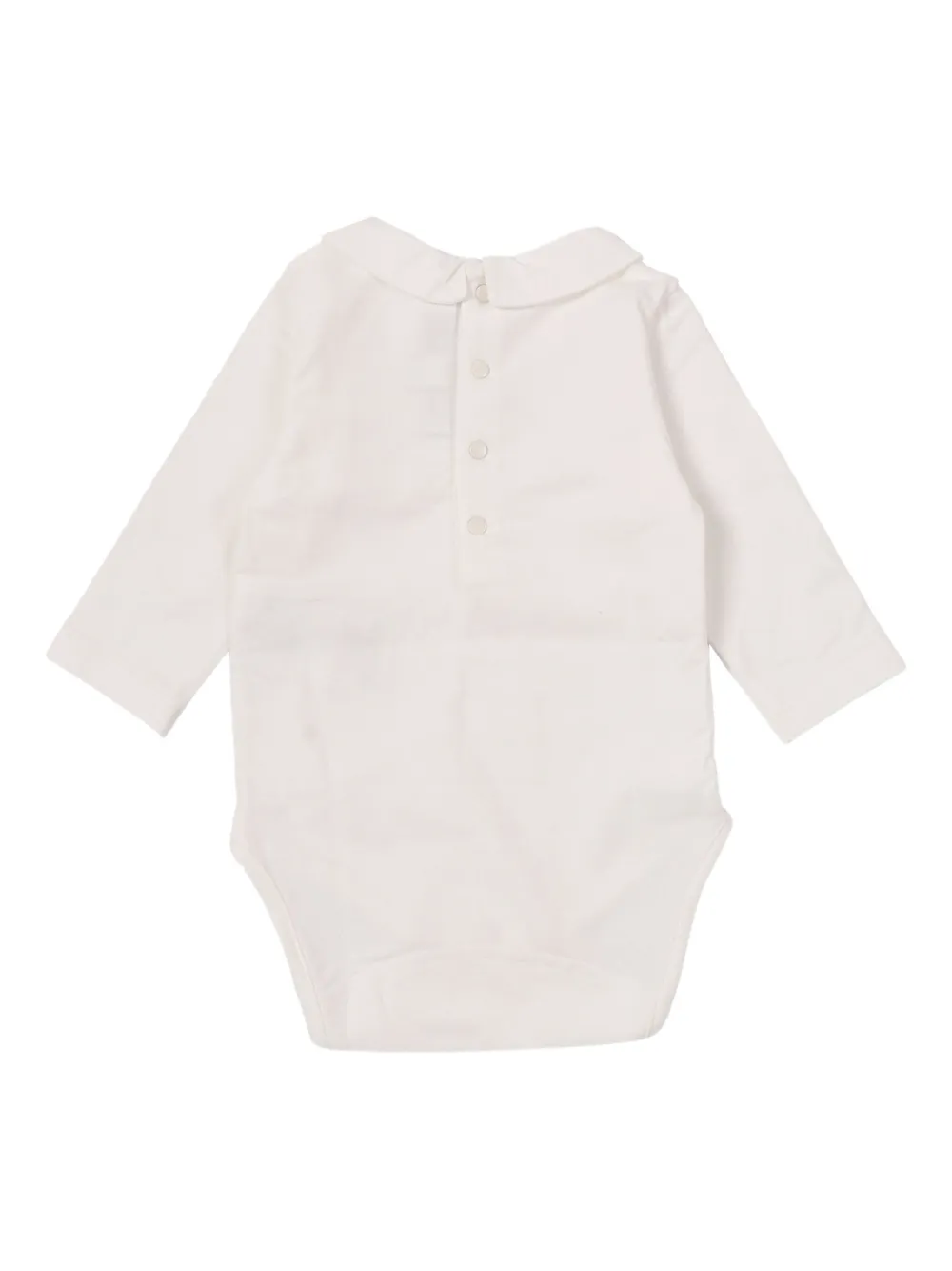 Tartine Et Chocolat Romper met geborduurde kraag Beige