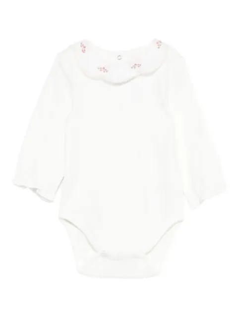 Tartine Et Chocolat body con cuello bordado