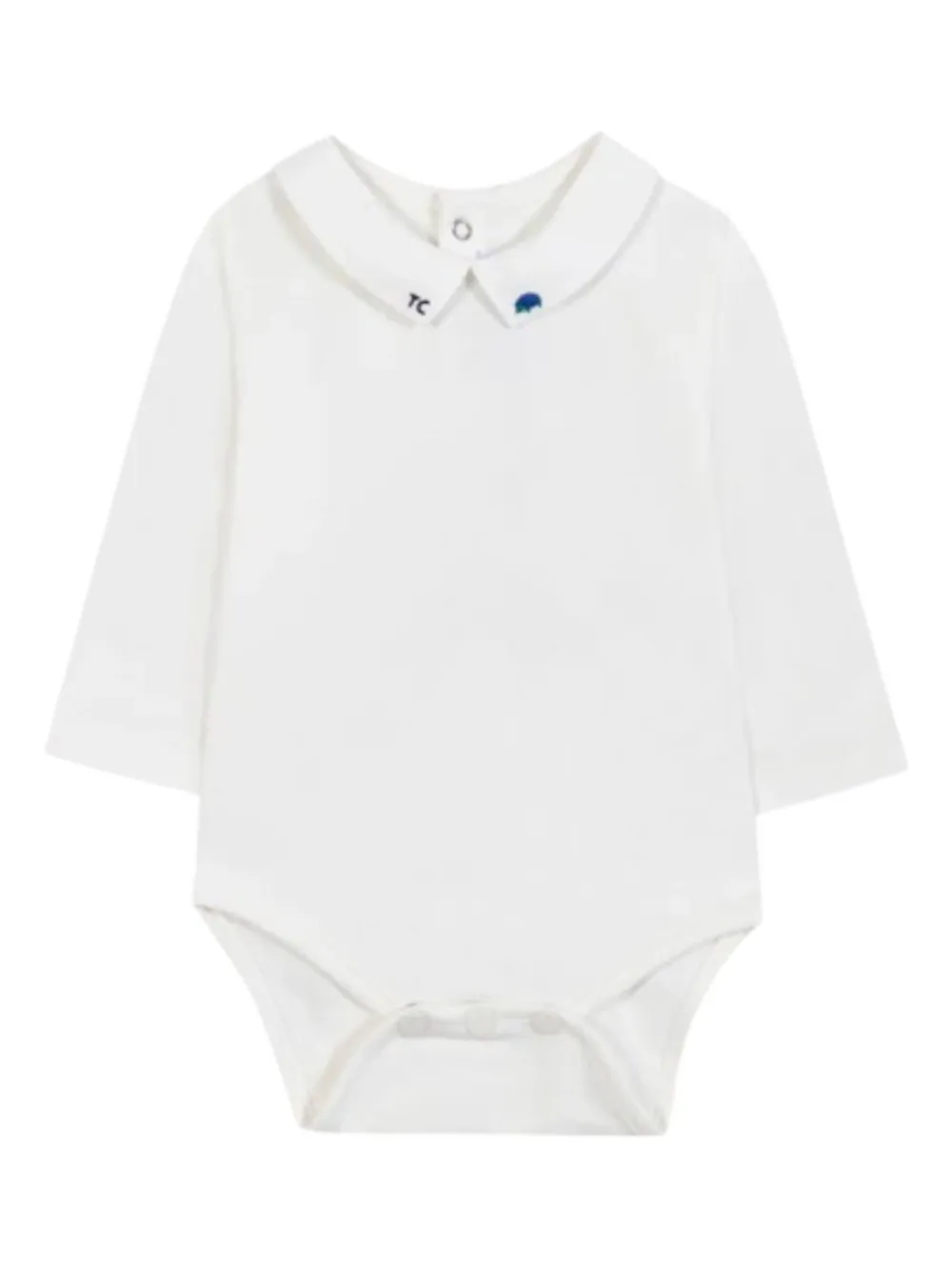 Tartine Et Chocolat combinaison en coton à broderies | blanc | Image 1