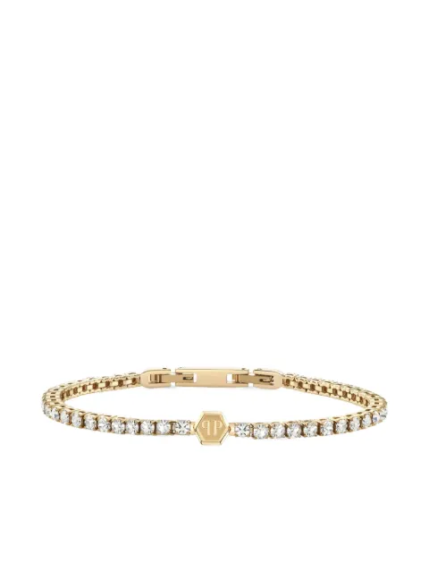 Philipp Plein crystal-embellished tennis bracelet