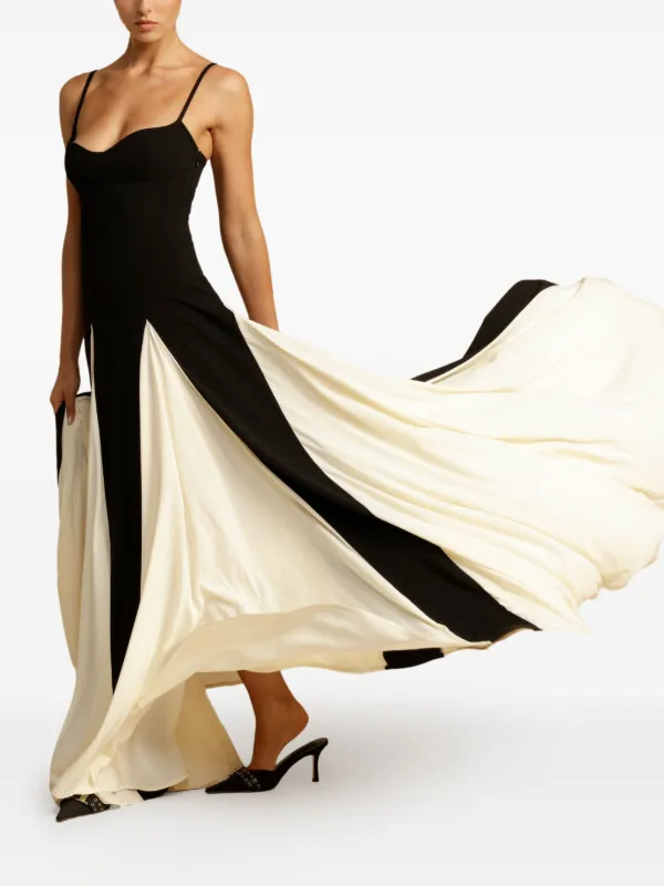 arcina ori black dress Arcina Ori Marcella Long Black Dress by Arcina Ori