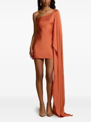rixo dress brown thomas Arcina Ori Ramona Dress Cacao  hireempireaustralia.com