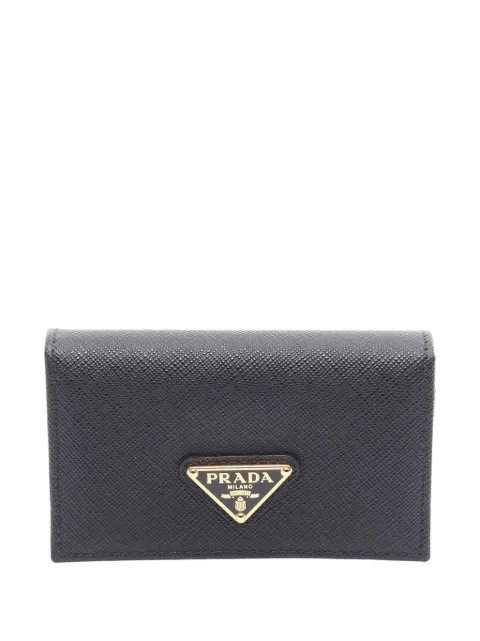 Prada Pre-Owned 2013-2025 Saffiano Logo card holder