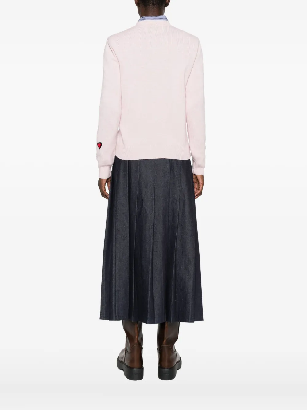 Mc2 Saint Barth X Peanuts New Queen Jumper In Pink