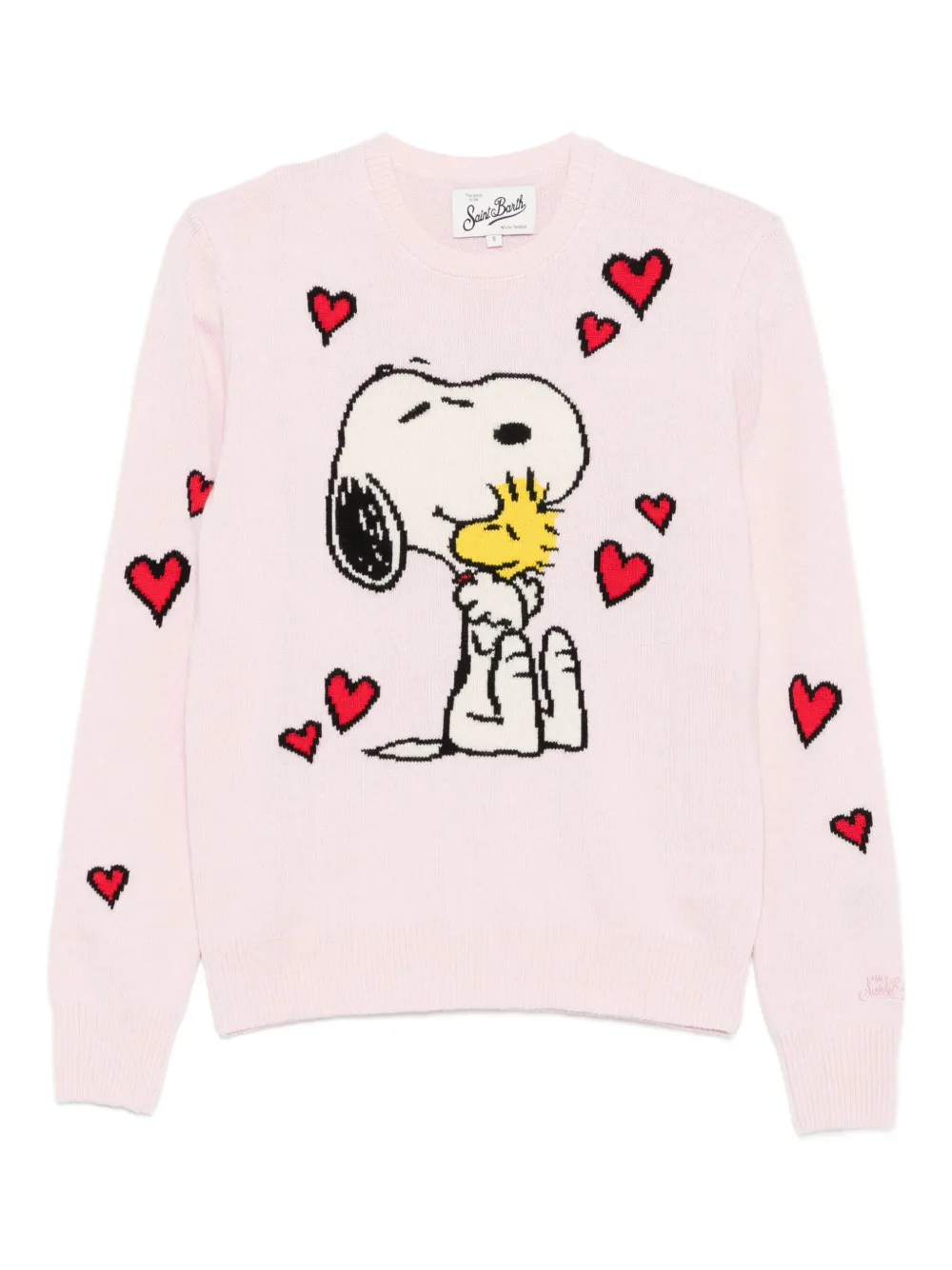 MC2 Saint Barth suéter New Queen en colaboración con Peanuts | rosado | Image 1